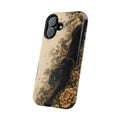Black Panther Floral Tattoo Phone Case