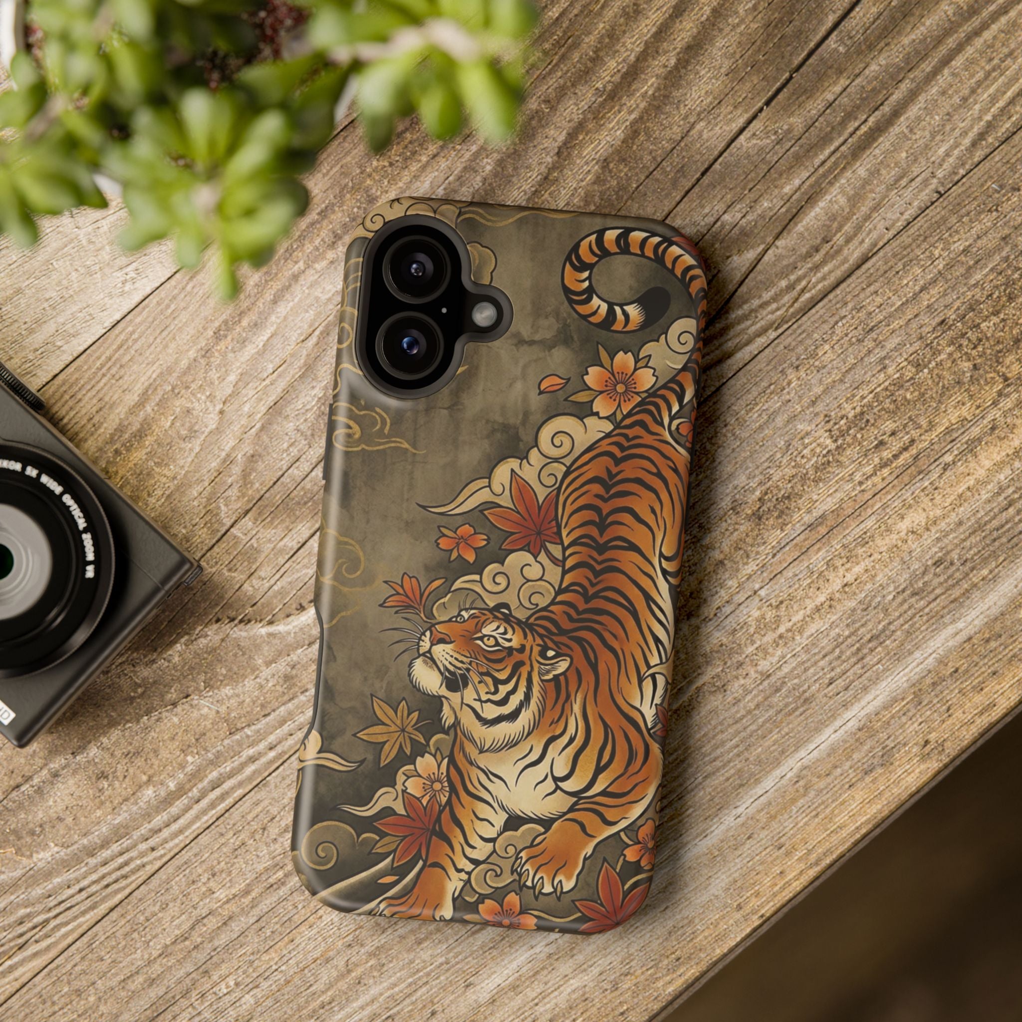 Crouching Tiger Tattoo Phone Case