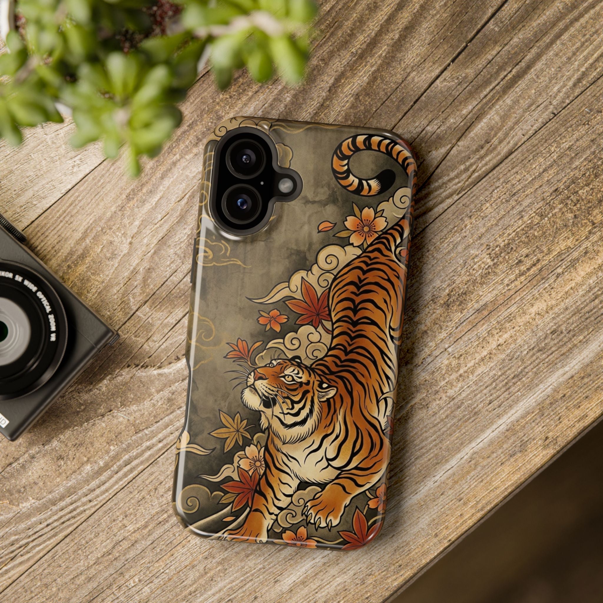 Crouching Tiger Tattoo Phone Case