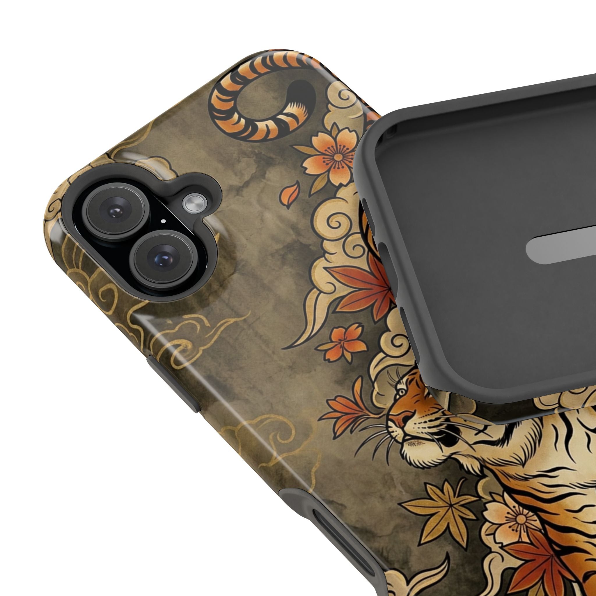Crouching Tiger Tattoo Phone Case